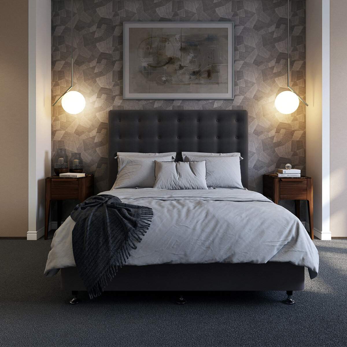 A.H. Beard Domino Sapporo Plush Double Mattress DOSAPPMDBL hero image