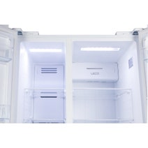CHiQ 622L Side by Side Fridge White CSS618NWD hero image