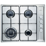 Emilia 60cm Natural Gas Cooktop Stainless Steel SEC64GWI  hero image