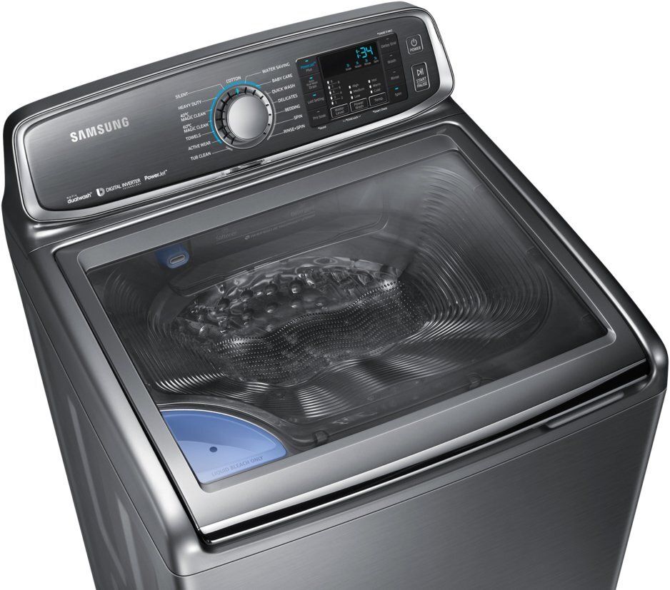 Samsung WA10J8700GP 13kg Top Load Washing Machine hero image