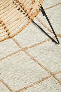 Rug Culture Nosa Oversize White & Natural Rug 400X300CM - NSA-222-WHT-400X300 hero image