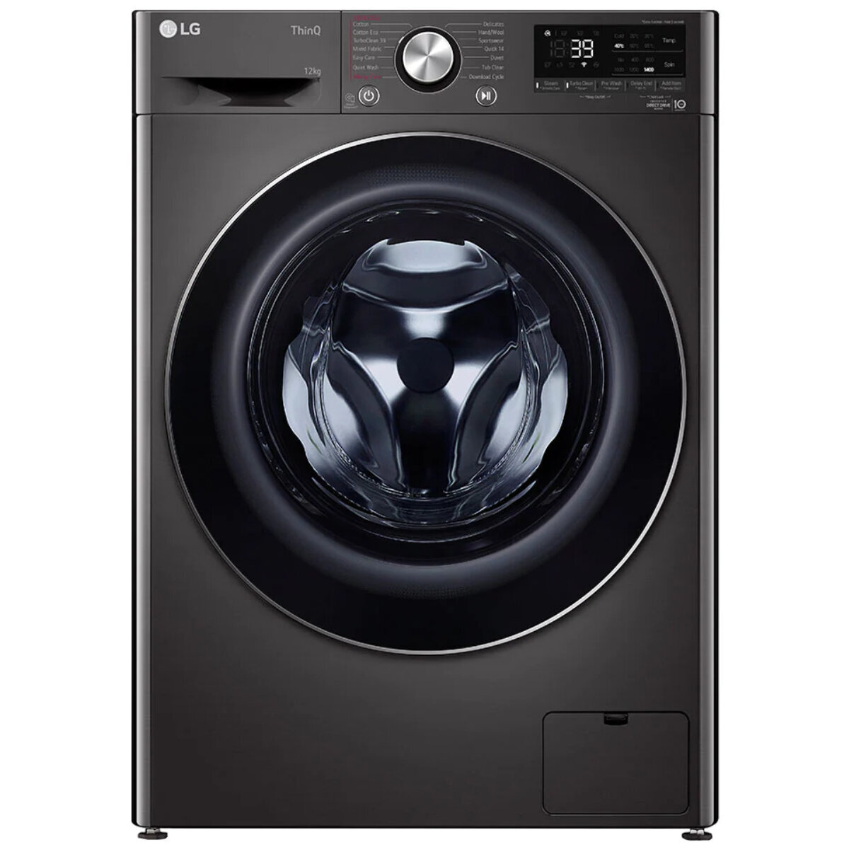 Lg series 9 12kg shop front load washing machine