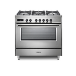 Delonghi 90cm Freestanding Dual Fuel Oven/Stove DEF1407S hero image