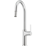 Oliveri Vilo Pull Out Goose Neck Mixer Tap Chrome VT2400-CR hero image