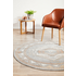 Rug Culture Mayfair Large Grey & Peach Rug 240X240CM - MAY-CAT-GRY-240X240 image NaN