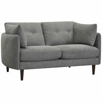 Kalona Vinita Grey Two Seater Sofa - 31794-2P-TX2583 hero image