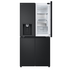 LG 508L French Door InstaView Door-in-Door Fridge with In-door Ice & Water Dispenser Matte Black GF-V500MBLC image NaN