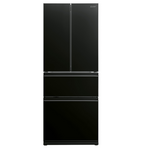 Mitsubishi Electric 442L LX Series French Door Refrigerator Brilliant Black MR-LX442EX-GBK-A hero image