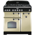 Falcon 90cm Classic Deluxe  Freestanding Dual Fuel Oven/Stove Cream and Chrome CDL90DFCR-CH image NaN