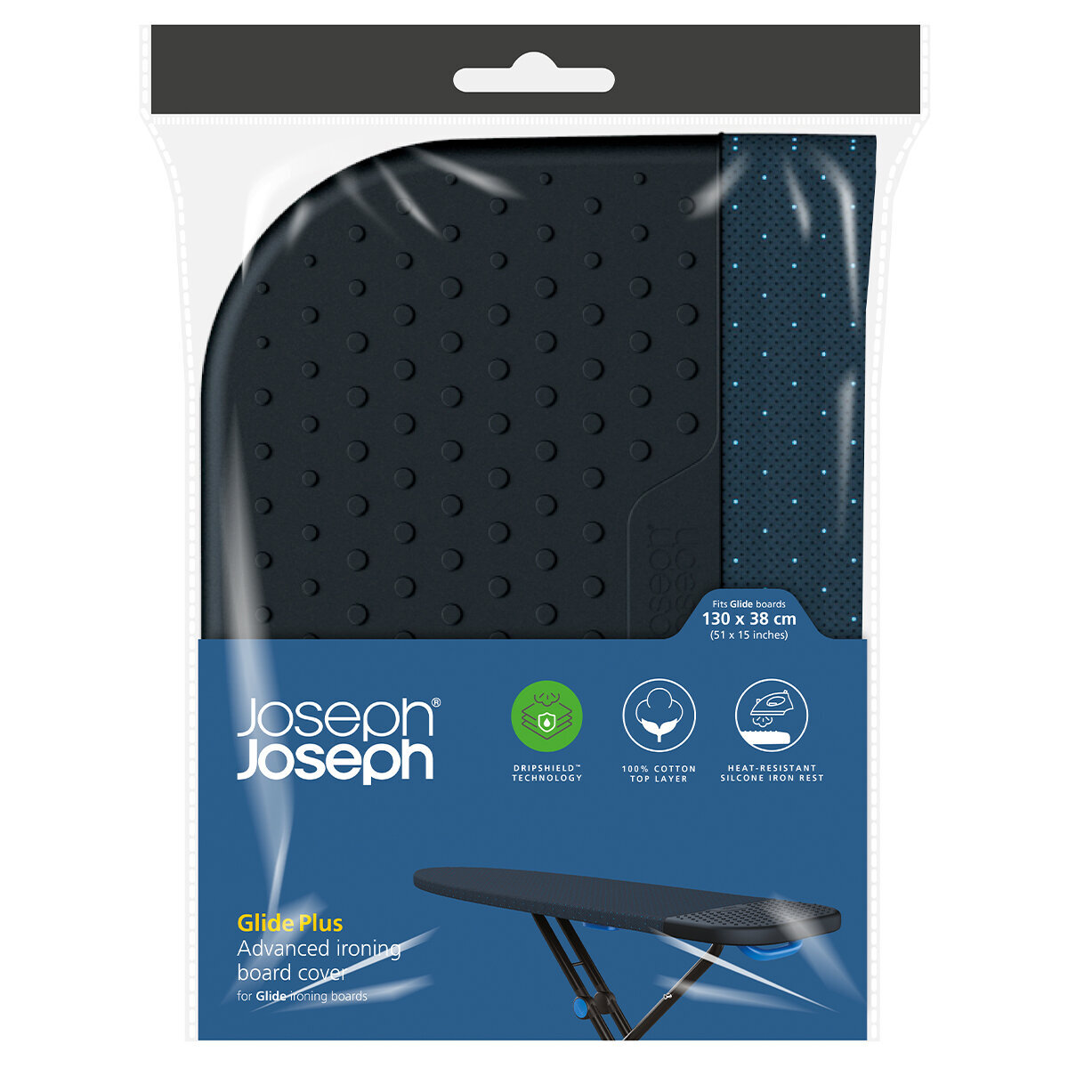 Joseph Joseph Glide Plus Advanced Ironing Board Cover 50008 hero image
