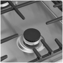 Omega 90cm Natural Gas Cooktop with Wok Burner Stainless Steel OCG905WX hero image