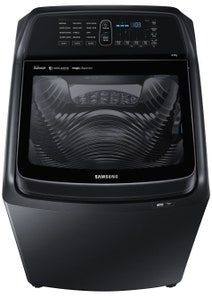 Samsung 8.5Kg Activ DualWash Top Load Washing Machine WA85N6750BV hero image