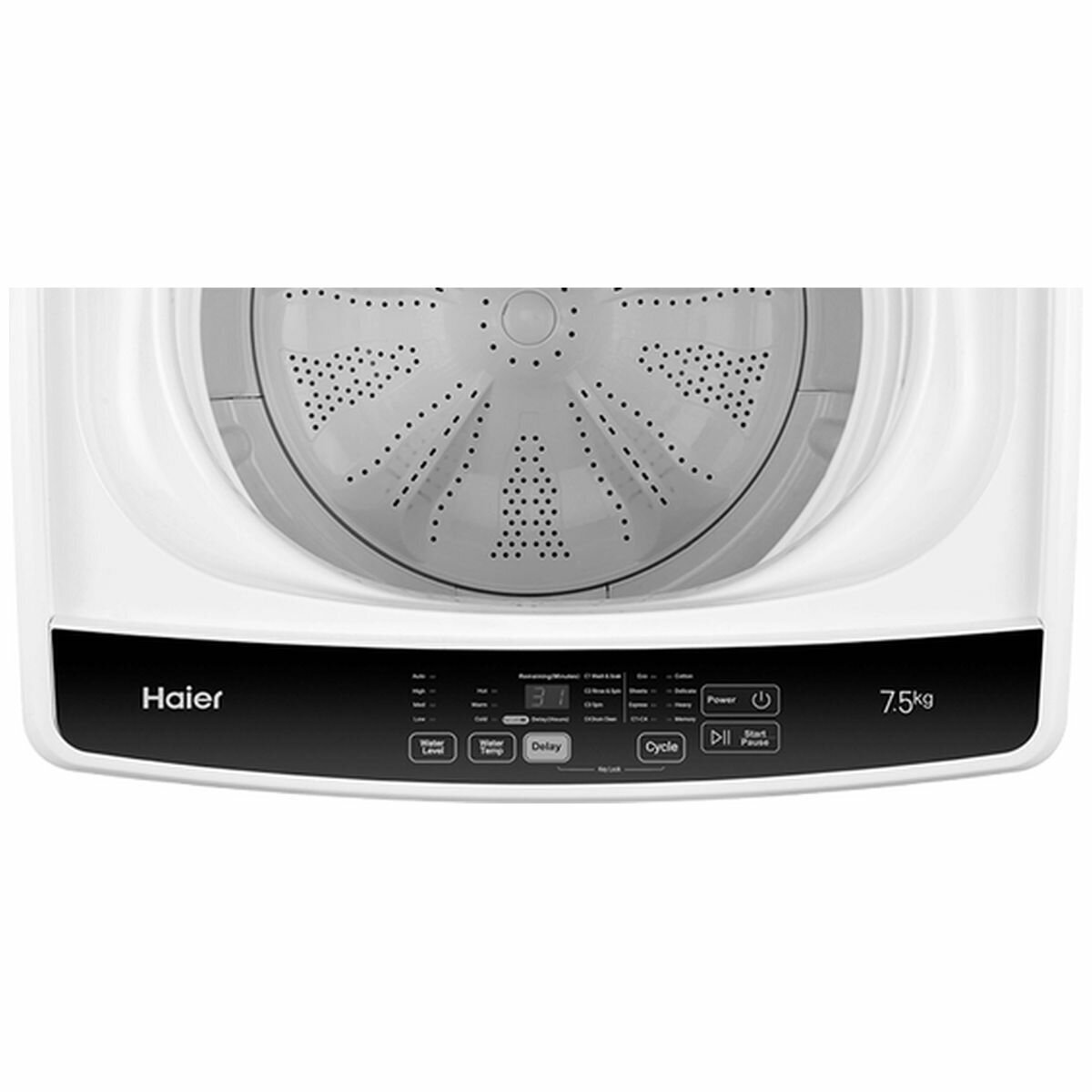 Haier 7.5kg Top Load Washing Machine HWT75AA1 hero image