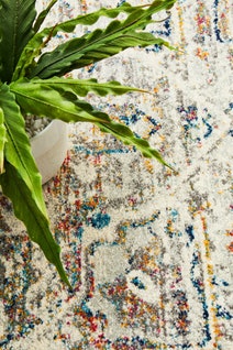 Rug Culture Century Medium Multi-coloured Rug 200X200CM - CEN-911-SILV-200X200 hero image