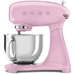 Smeg 50s Retro Style Stand Mixer Pink SMF03PKAU hero image