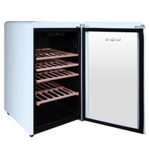 Linarie Provence 52 Bottle Single Zone Retro Wine Fridge LICV52BLUE hero image