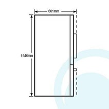 Westinghouse WBB3400WA 340L Fridge hero image