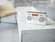 Sangean DPR26BTWH DAB+ / FM-RDS Stereo Portable Digital Radio with Bluetooth hero image