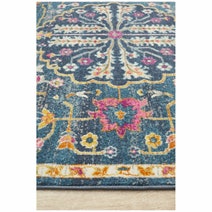 Rug Culture Babylon Power Loomed Rug BLN209NAVY400X300 hero image