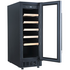 Cantina 20 Bottle Single Zone Wine Cabinet Black CCWIS20B image NaN