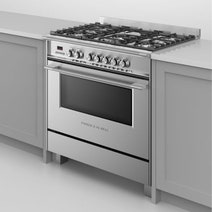 Fisher & Paykel Series 7 90cm Classic Freestanding Dual Fuel Cooker Stainless Steel OR90SCG2X1 hero image