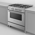 Fisher & Paykel Series 7 90cm Classic Freestanding Dual Fuel Cooker Stainless Steel OR90SCG2X1 image NaN