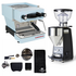 La Marzocco Linea Mini Blue Home Package with Black Grinder WA-MPACKBL image NaN