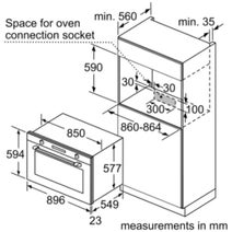 Bosch Serie 4 90cm Built-in Oven VBD554FS0 hero image
