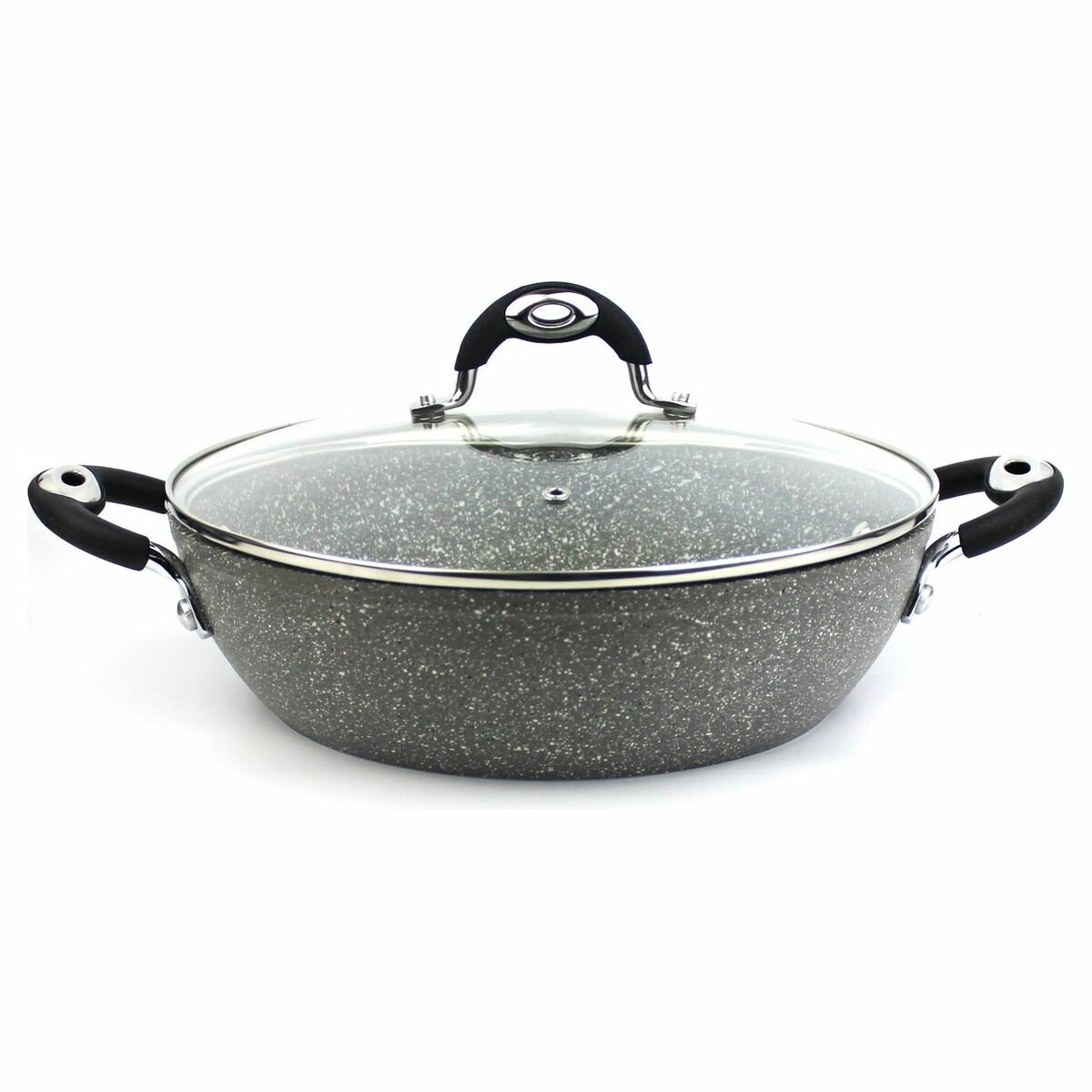 Bialetti B6T4028 Petravera Real Stone Induction 28cm Skillet with