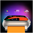 Fitsmart Elite XL Smartwatch with AMOLED Display Orange 10004977 image NaN