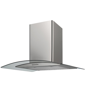Esatto RH92G 90cm Curved Glass Canopy Rangehood | Appliances Online