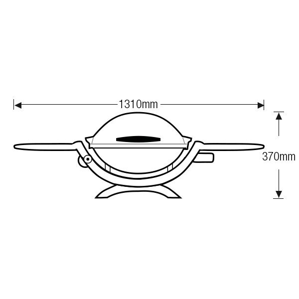 Weber Q2000 Natural Gas BBQ 53067024 hero image