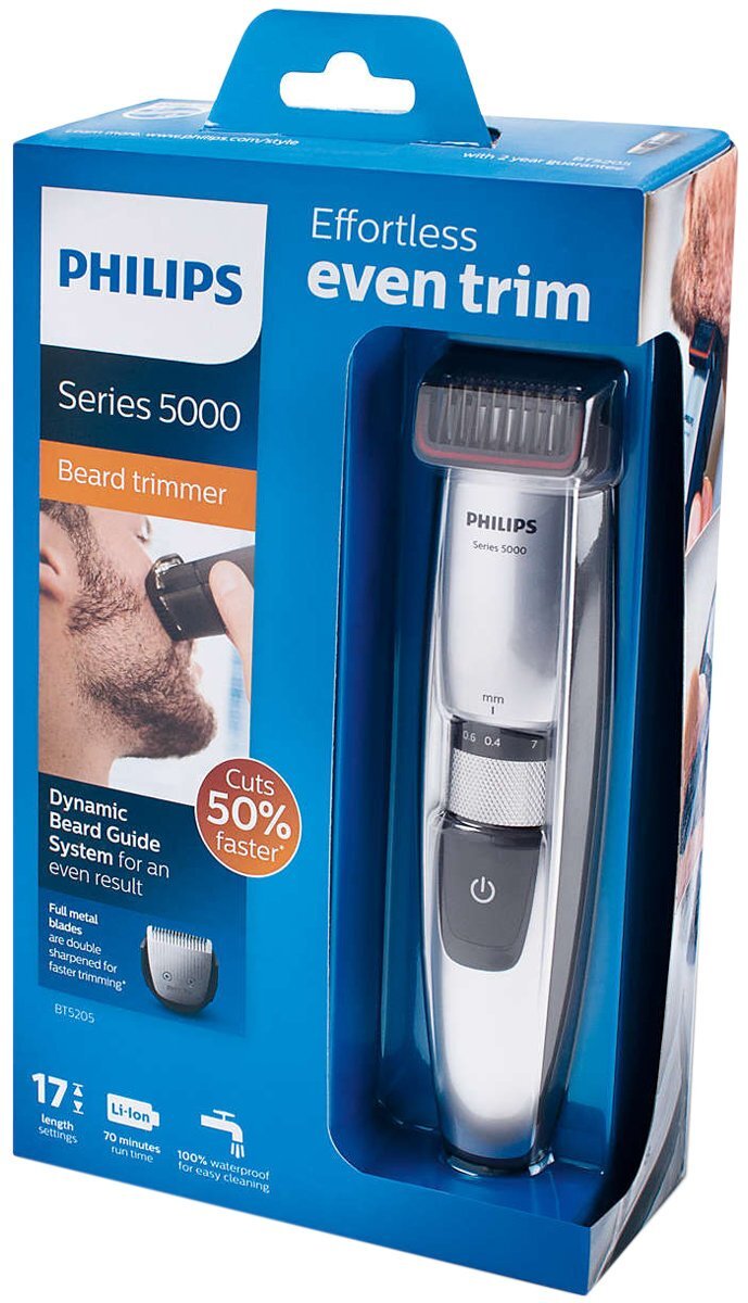 Philips BT5205 Series 5000 Beardtrimmer hero image
