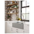 Turner Hastings Novi 85 x 46 Fine Fireclay Double Bowl Butler Sink Concrete NO854FS-CL image NaN