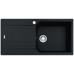 Franke Urban 1000mm Single Bowl Topmount Sink with Left Hand Drainer - Onyx UBG611-100ONLHD hero image