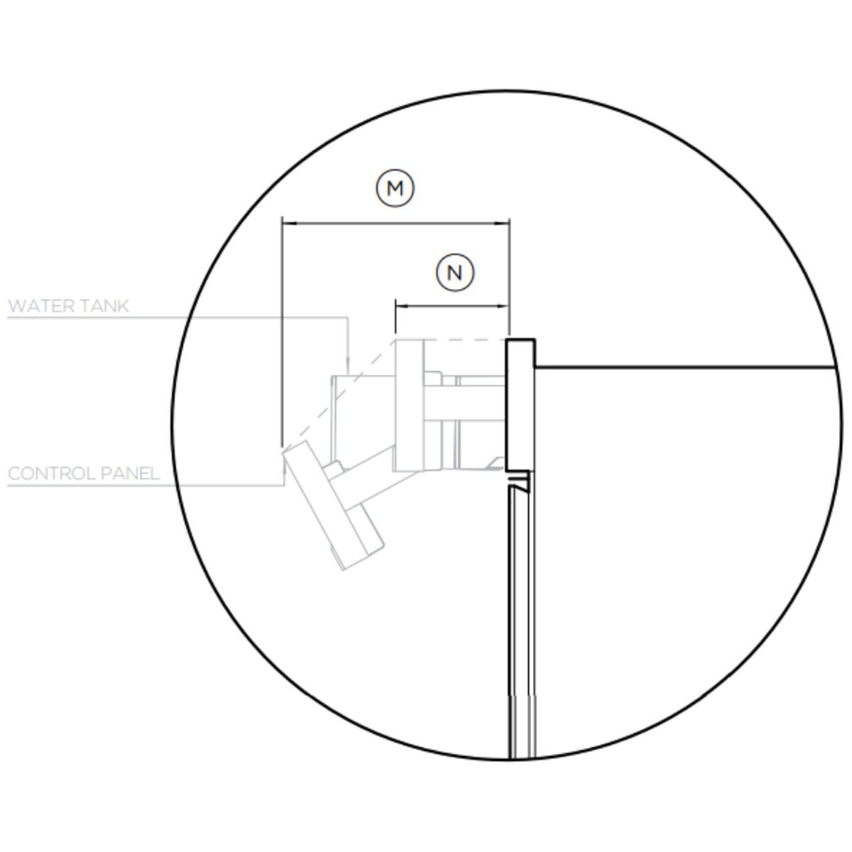 Fisher & Paykel Series 9 60cm Minimal Compact Handleless Combi-Steam Oven Grey OS60NMTNG1 hero image