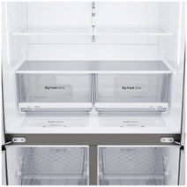 LG 664L French Door Frost Free Fridge Matte Black GF-B730MBL hero image