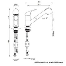 Gareth Ashton MPOSM Mixmaster Sink Mixer with Pull Out Spray Tap hero image