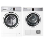 Fisher & Paykel Series 3 8kg Front Loader Washer & Series 5 7kg Vented Dryer Laundry Package WH8060J3DE7060G2 hero image