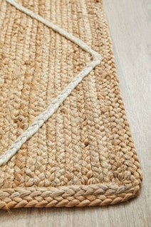Rug Culture Nosa Medium Natural & White Rug 300X80CM - NSA-222-NAT-300X80 hero image