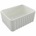 Turner Hastings Novi 60 x 46 Fine Fireclay Single Bowl Butler Sink Matte White NO603FS-MW image NaN