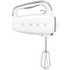 Smeg 50s Retro Style Hand Mixer White HMF01WHAU image NaN