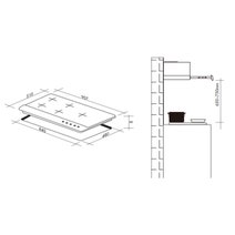 Artusi 90cm Gas Cooktop AGH92XFFD hero image