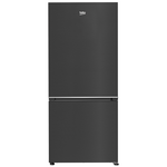 Beko 445L Bottom Mount Refrigerator Dark Pearl Steel BBMB445PDX hero image