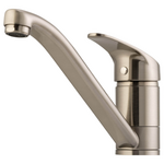 Oliveri London Single Lever Kitchen Mixer Tap Brushed Nickel LON580FBN hero image