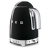 Smeg 50s Retro Style Temperature Control Electric Kettle Black KLF04BLAU image NaN