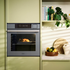 Haier 60cm 600 Series Built-In Pyrolytic Oven with Steam Assist Plus Grey HWO60S16TPG5 image NaN