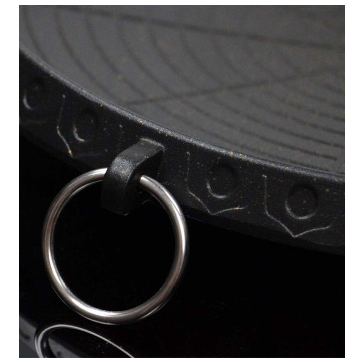 SOGA Barbecue Non-stick Grill Pan STONEBBQPLATEROUND hero image