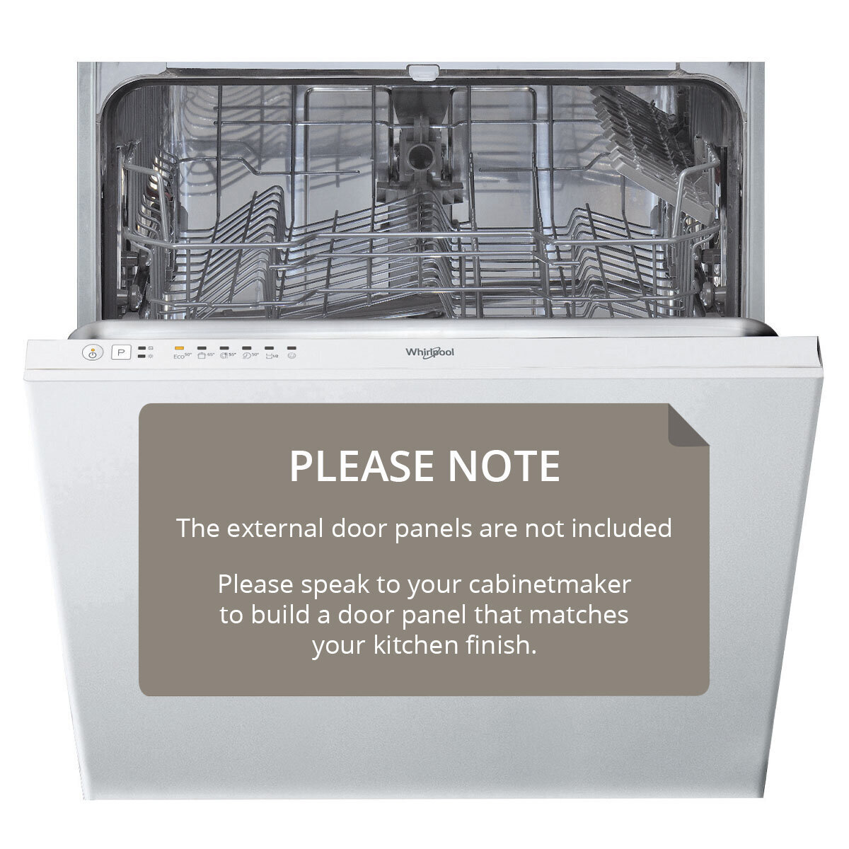 Whirlpool dishwasher integrated sales
