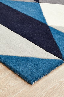 Rug Culture Matrix Large Steel Rug 400X80CM - MTX-904-STE-400X80 hero image